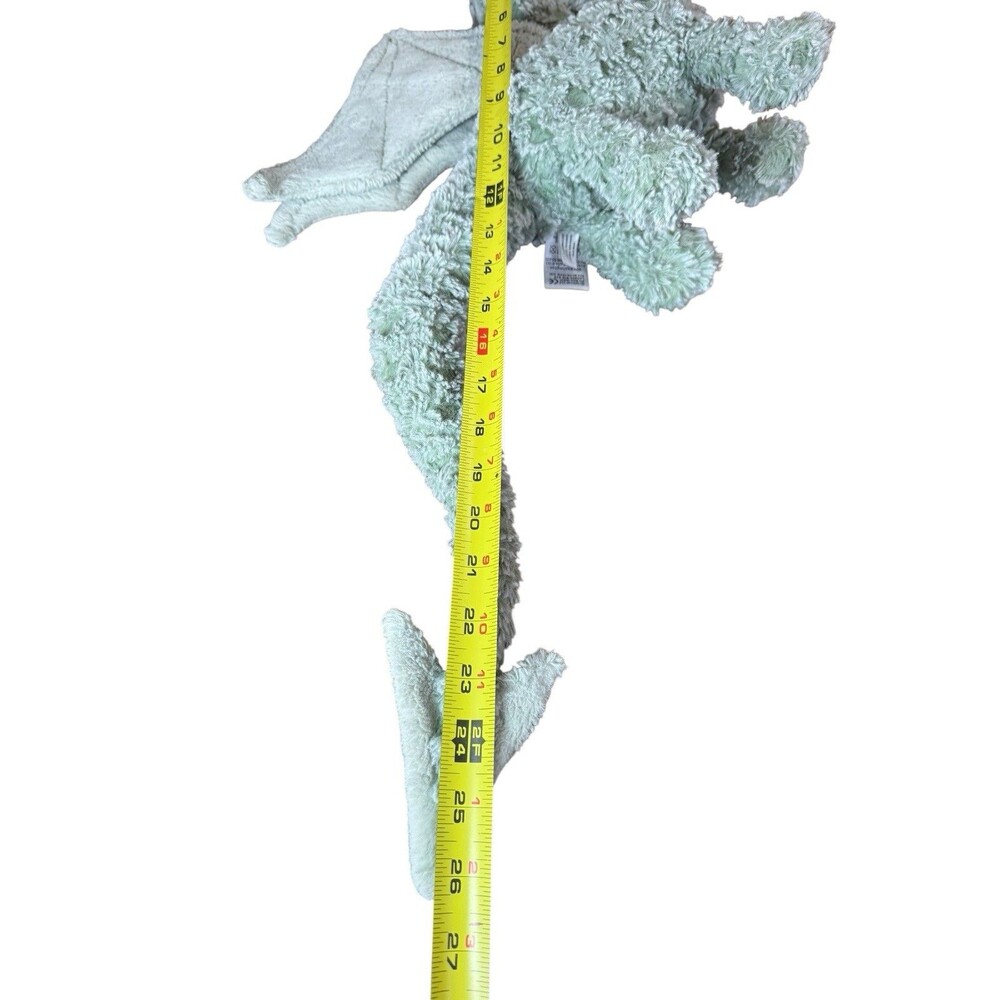 Jellycat Drake the Dragon Large Plush Sage Color - Picture 4 of 5